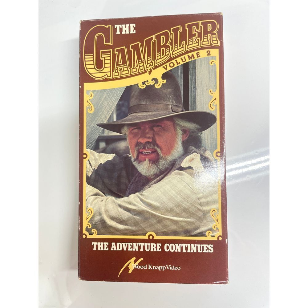 Wood‎ Knapp Video The Gambler Volume 2 VHS Tape Kenny Rogers Adventure